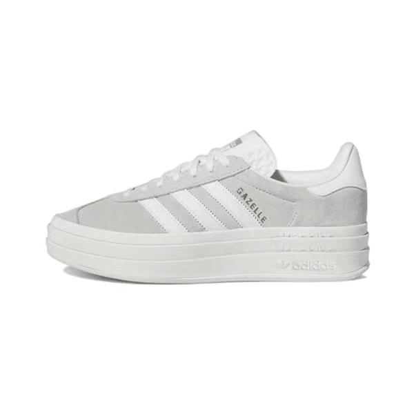 אדידס גאזל- ADIDAS GAZELLE BOLD SHOES Grey/White