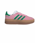 אדידס גאזל- ADIDAS GAZELLE BOLD SHOES Pink/Green