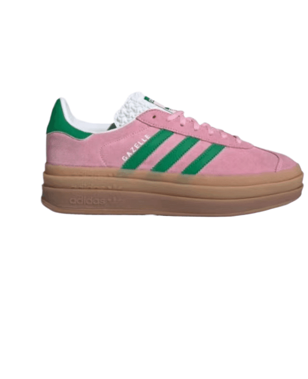 אדידס גאזל- ADIDAS GAZELLE BOLD SHOES Pink/Green