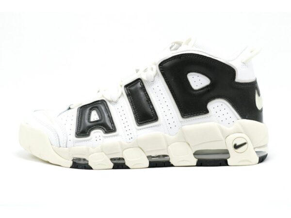 נייק אפטמפו סניקרס לגברים NIKE AIR MORE UPTEMPO '96 WHITE BLACK