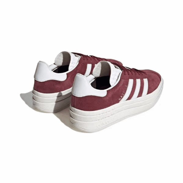 אדידס גאזל- ADIDAS GAZELLE BOLD SHOES Maroon/White