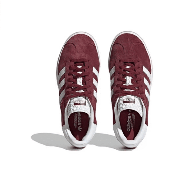 אדידס גאזל- ADIDAS GAZELLE BOLD SHOES Maroon/White