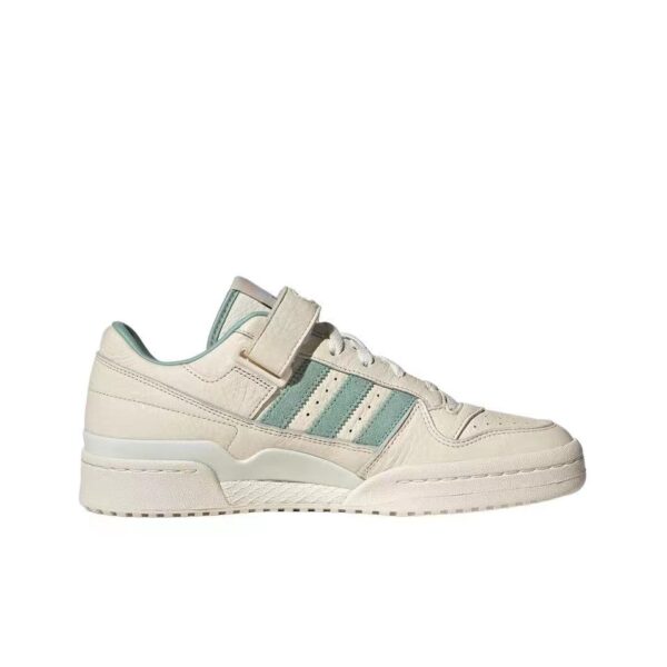 אדידס פורום - ADIDAS FORUM Low Cream/Green SNEAKERS