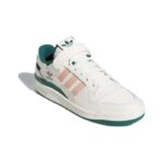 אדידס פורום - ADIDAS FORUM LOW Dark Green/Core White/Magic Beige SNEAKERS