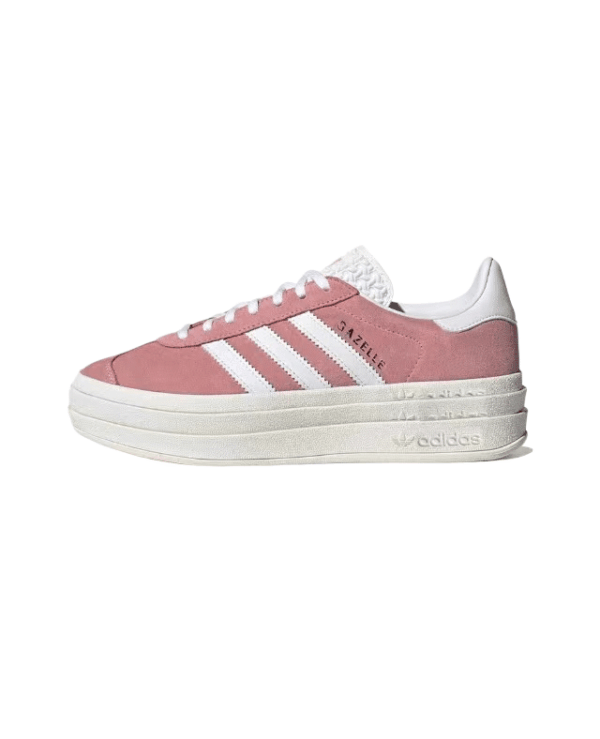 אדידס גאזל- ADIDAS GAZELLE BOLD SHOES Pink/White