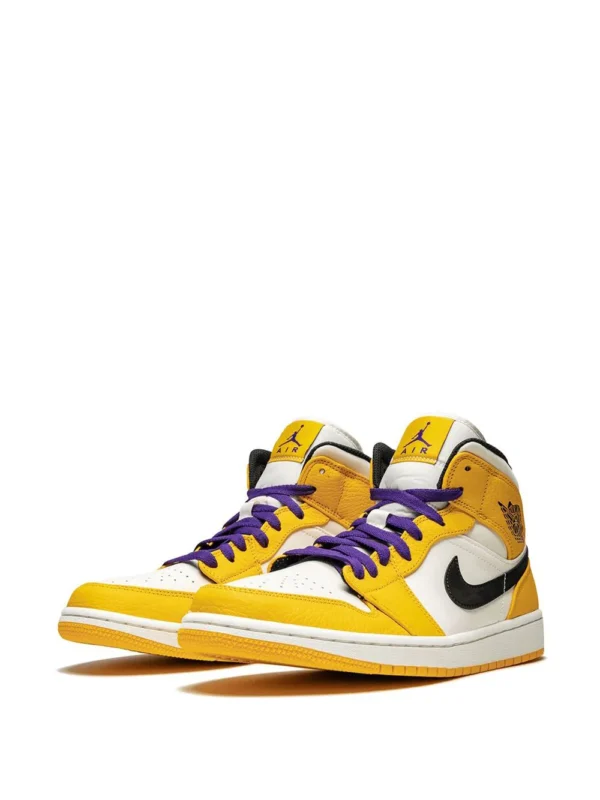 NIKE Air Jordan 1 Mid SE "Lakers" sneakers