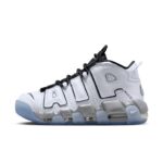 נייק אפטמפו סניקרס לגברים NIKE AIR MORE UPTEMPO '96 WHITE GREY