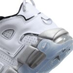 נייק אפטמפו סניקרס לגברים NIKE AIR MORE UPTEMPO '96 WHITE GREY