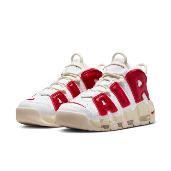 נייק אפטמפו סניקרס לגברים NIKE AIR MORE UPTEMPO '96 WHITE RED