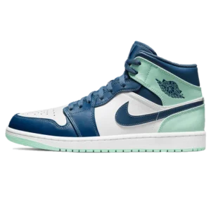 נייק ג'ורדן-Nike Air jordan 1 Mid - Blue Mint