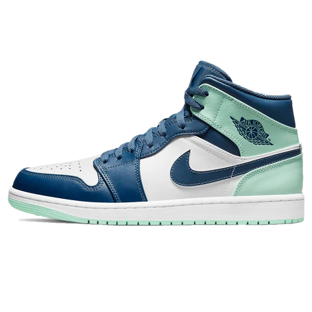 נייק ג'ורדן-Nike Air jordan 1 Mid - Blue Mint