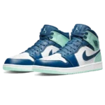 נייק ג'ורדן-Nike Air jordan 1 Mid - Blue Mint