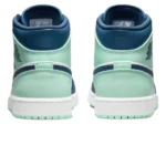 נייק ג'ורדן-Nike Air jordan 1 Mid - Blue Mint