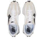 סניקרס ניו באלאנס NEW BALANCE 327 WHITE BLACK