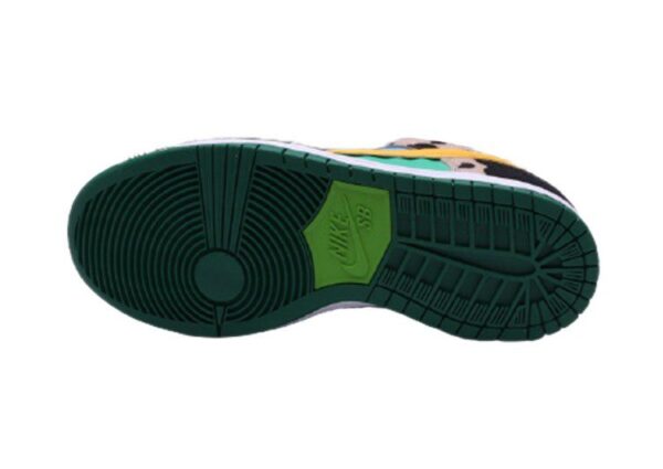 נעליי נייק-NIKE SB DUNK LOW PRO QS - Blue - Yellow & Green