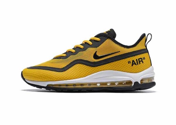 נעלי נייק-Nike Air Max 97 - Black & Yellow