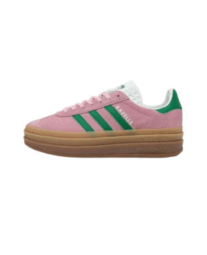 אדידס גאזל- ADIDAS GAZELLE BOLD SHOES Pink/Green