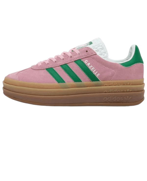 אדידס גאזל- ADIDAS GAZELLE BOLD SHOES Pink/Green