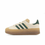 אדידס גאזל- ADIDAS GAZELLE BOLD SHOES Cream/Green