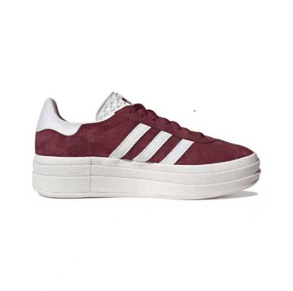 אדידס גאזל- ADIDAS GAZELLE BOLD SHOES Maroon/White