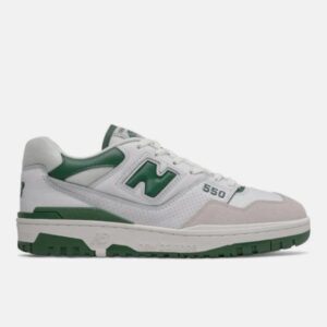 סניקרס ניו באלאנס NEW BALANCE 550 GREEN & WHITE
