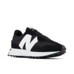 סניקרס ניו באלאנס NEW BALANCE 327 BLACK WHITE