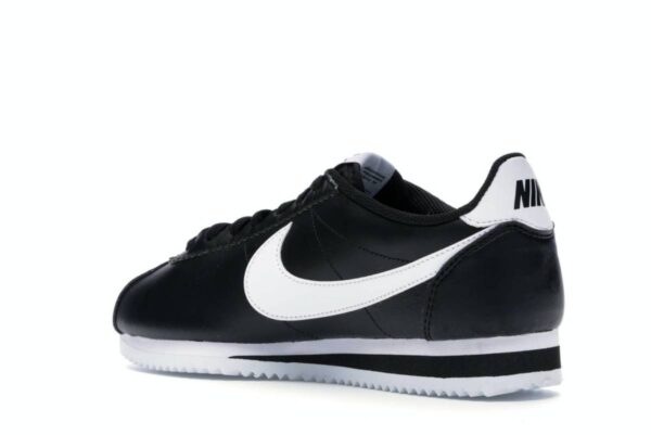נעלי נייק-Nike Classic Cortez - Black White Logo