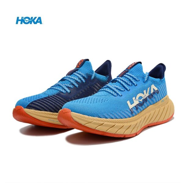 נעלי הוקה-HOKA ONE ONE CARBON X3 Blue