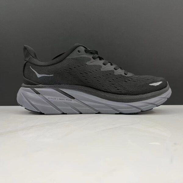 נעלי הוקה-HOKA ONE ONE Clifton 8 Carbon Grey