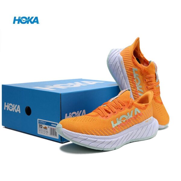 נעלי הוקה-HOKA ONE ONE CARBON X3 Orange