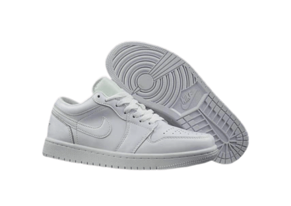 נעלי נייק-NIKE AIR JORDAN 1 LOW -WHITE