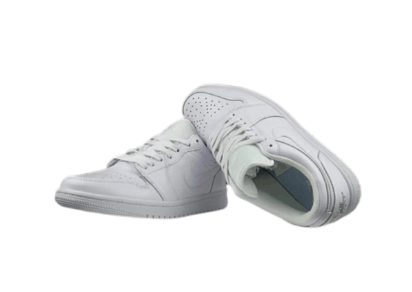 נעלי נייק-NIKE AIR JORDAN 1 LOW -WHITE