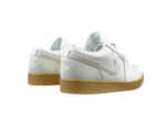 נעלי נייק-NIKE AIR JORDAN 1 LOW -WHITE-BROWN COMBO
