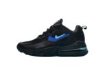 Nike Air Max 270 React BLACK- CERULEAN BLUE
