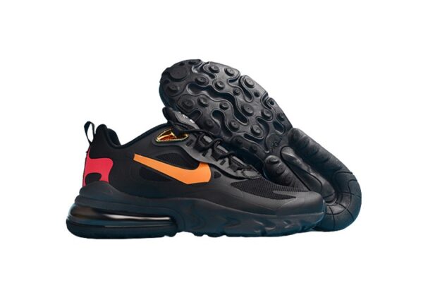 Nike Air Max 270 React BLACK- ORANGE