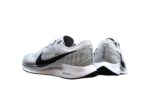 נעלי נייק-NIKE AIR ZOOM PEGASUS 36 - Light Gray & Black Logo
