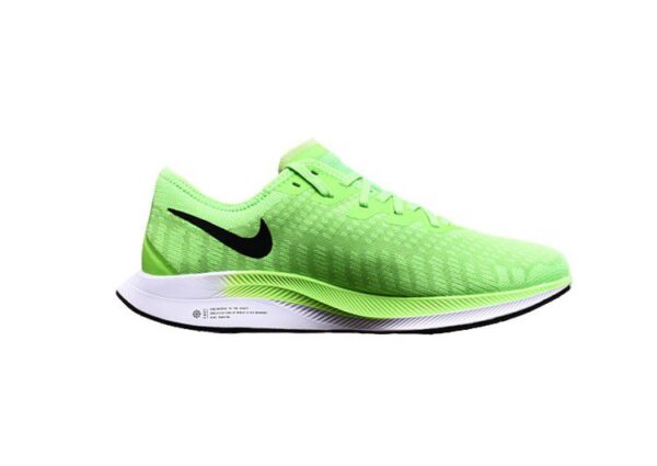 נעלי נייק-NIKE AIR ZOOM PEGASUS 36 - Light Green & Black Logo