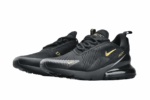 נעלי נייק-Nike air max 270 Black gold