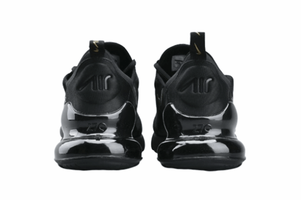 נעלי נייק-Nike air max 270 Black gold