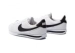 נעלי נייק-Nike Classic Cortez - Black Logo & White