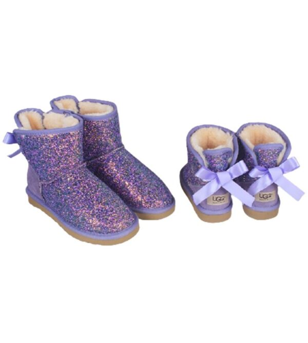מגפי האגג מיני נוצצים UGG 5062 BOW SPARKLES