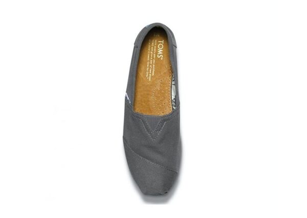 נעלי טומס-TOMS SHOES - CLASSIC GREY CANVAS