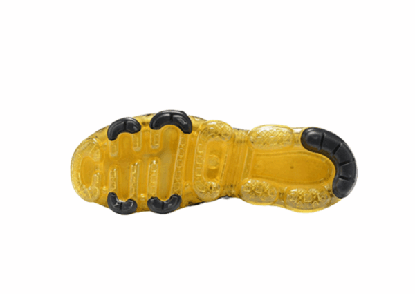 נעלי נייק-NIKE AIR VAPROMAX 2019 - BLACK-BARLEY CORN