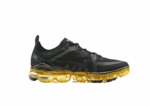 נעלי נייק-NIKE AIR VAPROMAX 2019 - BLACK-BARLEY CORN