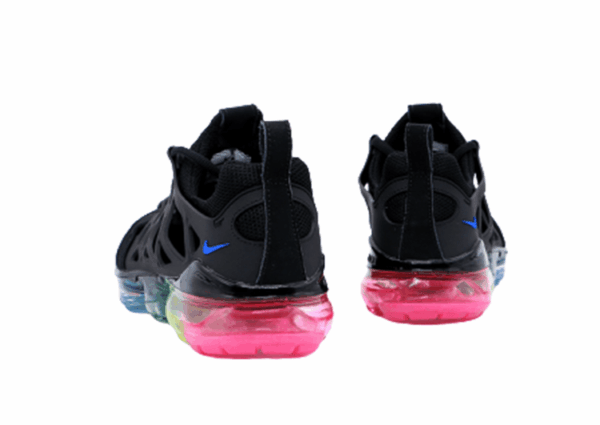 נעלי נייק-NIKE AIR VAPROMAX 2019 - BLACK-BOTTOM MULTICOLORED