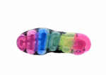 נעלי נייק-NIKE AIR VAPROMAX 2019 - BLACK-BOTTOM MULTICOLORED