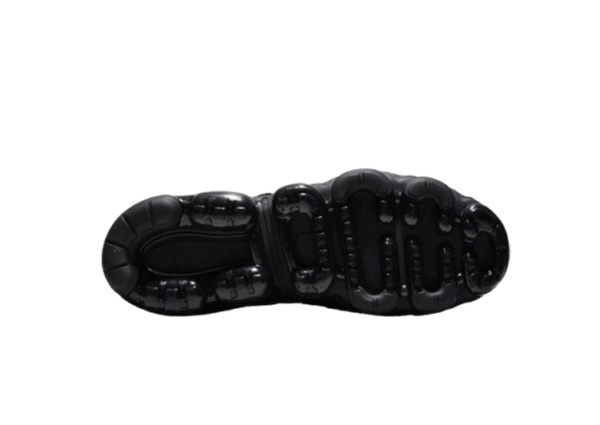 נעלי נייק-NIKE AIR VAPROMAX 2019 - BLACK - LOGO WHITE