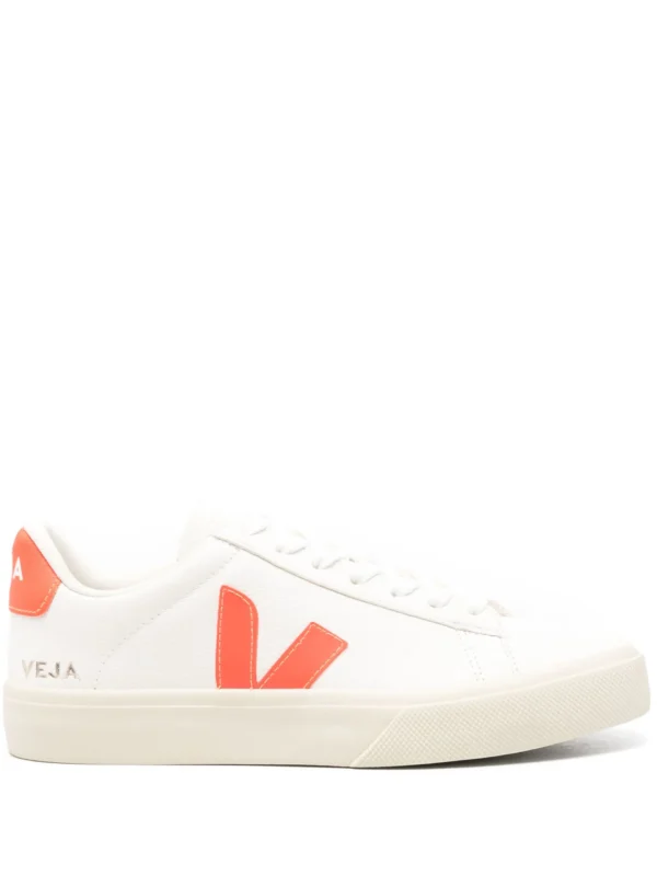 נעלי וג'ה - VEJA SHOES White Orange