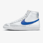נייק בלייזר גבוהות- NIKE BLAZER MID '77 WHITE BLUE