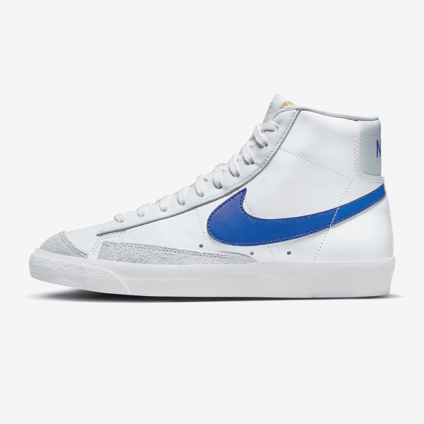 נייק בלייזר גבוהות- NIKE BLAZER MID '77 WHITE BLUE